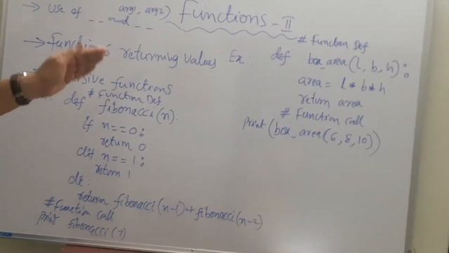 PYTHON FUNCTIONS смотреть онлайн