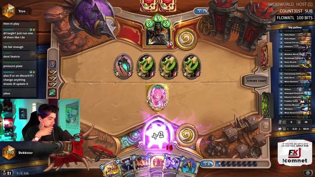 Big Velen Gallery Priest | Saviors of Uldum | Hearthstone | Dekkster смотреть онлайн