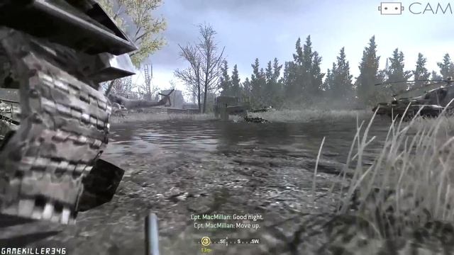 Call of Duty 4 Modern Warfare - All Ghillied Up Sniper Mission Veteran Gameplay смотреть онлайн