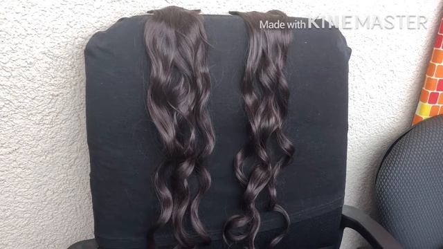 Накладные ВОЛОСЫ AliExpress! МЕНЯЕМ образ за 5 минут! смотреть онлайн