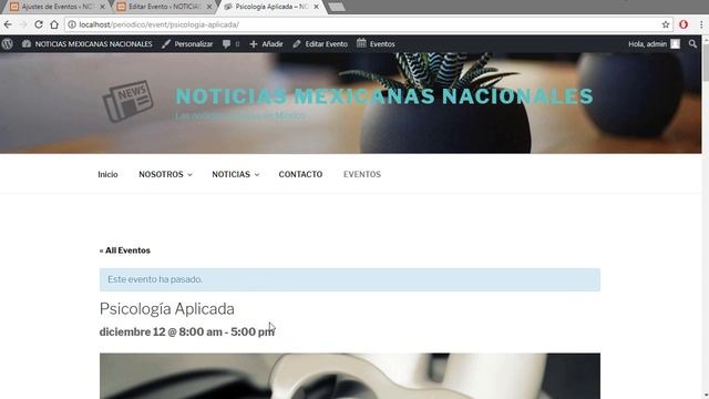 Cómo insertar un calendario de eventos en Wordpress 2018 смотреть онлайн