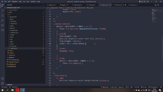 React Responsive Portfolio Website Tutorial Using ReactJs | React js Projects смотреть онлайн