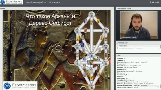 Углублённая работа с 17 Арканом ч.1. Презентация курса ч.1 смотреть онлайн