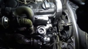 Пассат Б5 масло в турбине. Снимаем турбину ч.1