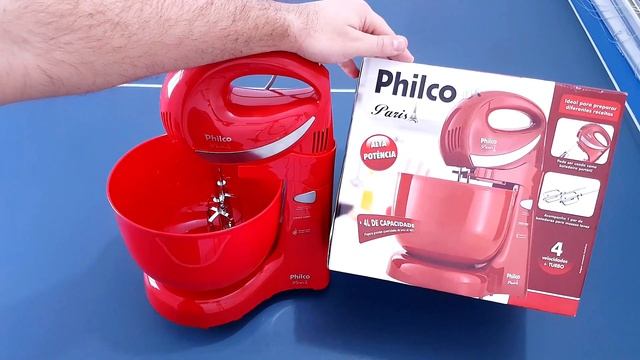 BATEDEIRA PHILCO PARIS 4 VELOCIDADES VERMELHA COM 350W смотреть онлайн