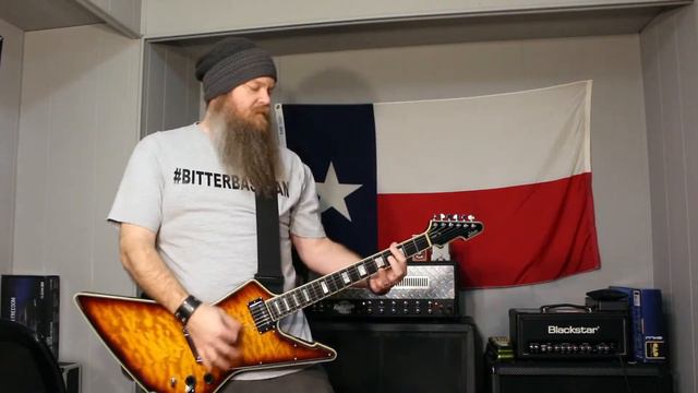 Schecter E1 Custom Guitar #1riffaday #27 смотреть онлайн