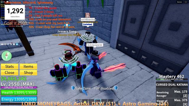 Grinding For MAX LEVEL in Blox Fruits! - Chill Live Stream смотреть онлайн