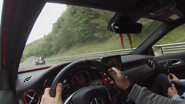 Mercedes A45 AMG Under8 Nurburgring BTG 7:55 2017 смотреть онлайн