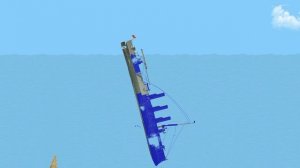 КРЕЙСЕР АВРОРА НАЛЕТЕЛ НА МИНУ В FLOATING SANDBOX! СИМУЛЯТОР ЗАТОПЛЕНИЯ КОРАБЛЕЙ!