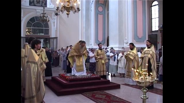 Виленский Свято-Духов Монастырь Всенощное бдение смотреть онлайн