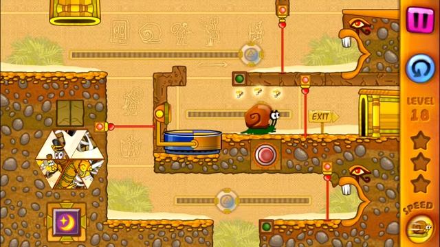 Snail Bob - Chapter 3. THE NILE MILE - LEVEL 18 смотреть онлайн