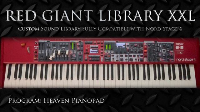 Red Giant Library XXL - Nord Stage 4 - Custom Sound Library смотреть онлайн