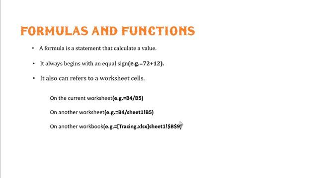 EXCEL FORMULA AND FUNCTION смотреть онлайн