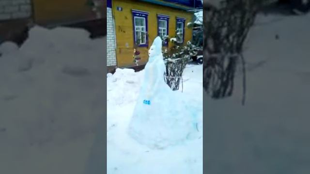 Снежные скульптуры от красногорочки смотреть онлайн