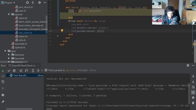 Chill Programming Livestream - Ruby library for Keycloak and OpenID Connect смотреть онлайн