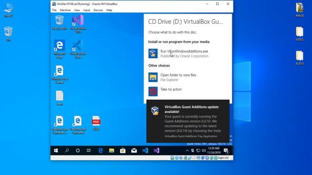 How To Install Windows 10 And Visual Studio 2019 in VirtualBox | Easy Way 2020 |Official Link | смотреть онлайн