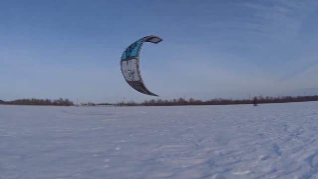 Сноукайтинг в Самаре.