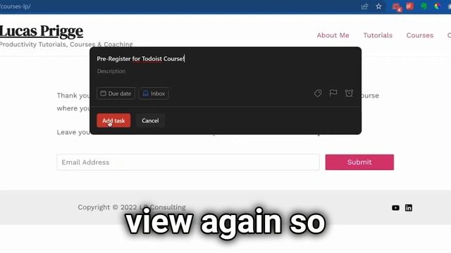 Todoist: Quick Add Tasks From ANYWHERE (PC/Mac)