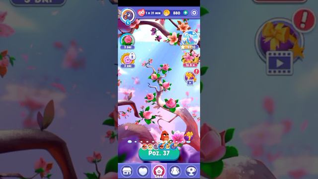 Abgry birds Dream Blast #5 (odblokowałem 6 awans) смотреть онлайн