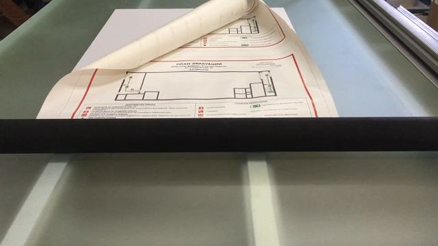 Накатка пленки на станке с резаком KeenCut смотреть онлайн