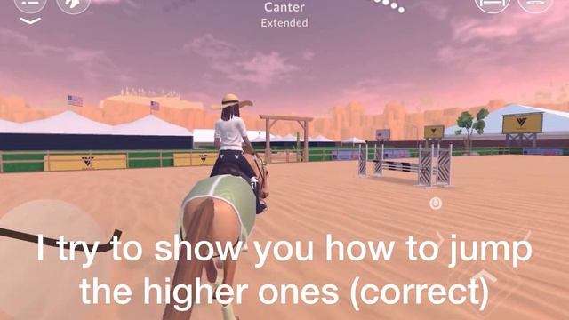 How To Jump High Jumps Correctly. [Equestrian The Game] (ETG)