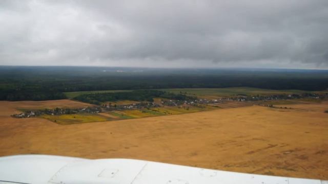 небо беларуси, посадка в аэропорт Минск 2. смотреть онлайн