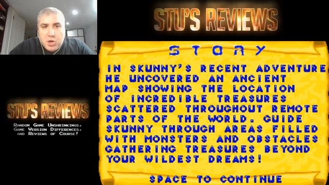 Skunny (DOS, 1995) - Unboxing and Gameplay смотреть онлайн