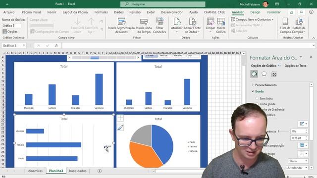 Dashboard Excel | Como montar um Dashboard Profissional no Excel | Curso de Excel Online смотреть онлайн