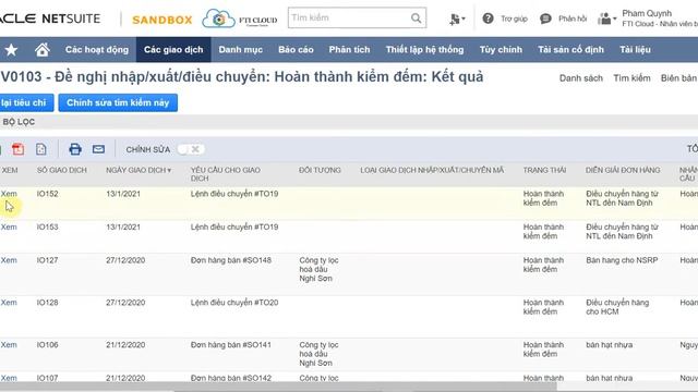 Oracle Netsuite - Quản lý kho - Transfer Order - Part 7 - Tạo phiếu nhập смотреть онлайн
