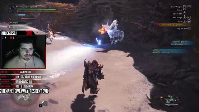 Kirin u are so Bastard, let's farm on Munster Hunter World! #K_DJ !Loots смотреть онлайн
