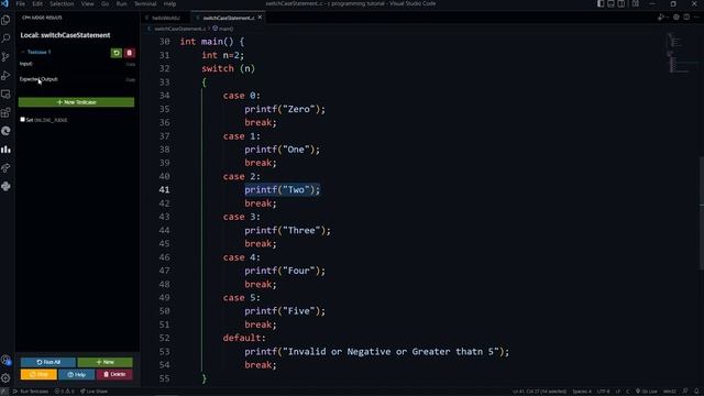 Switch case statement in c programming | decision making statements | #programming #cprogramming смотреть онлайн