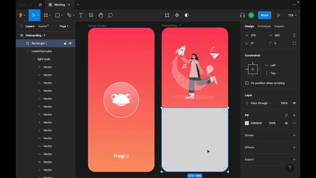 Mobile App Design - Figma UI Design Tutorial смотреть онлайн