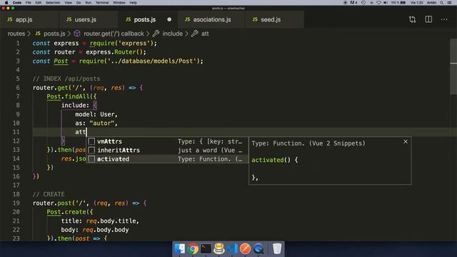 Sequelize ORM #5 | Relaciones: hasMany & belongsTo смотреть онлайн