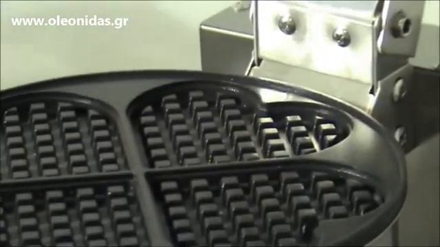 Βαφλιέρα Στρογγυλή Πλάκα 4 Καρδιές / Commercial Waffle Maker For 4 Hearts Waffles