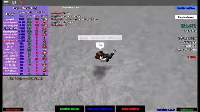 Roblox Gameplay: Broken Bones 2 смотреть онлайн