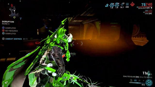 [Warframe] Excalibur, The Eeyorish | Grineer Disruption | Steel Path Endless Endurance смотреть онлайн