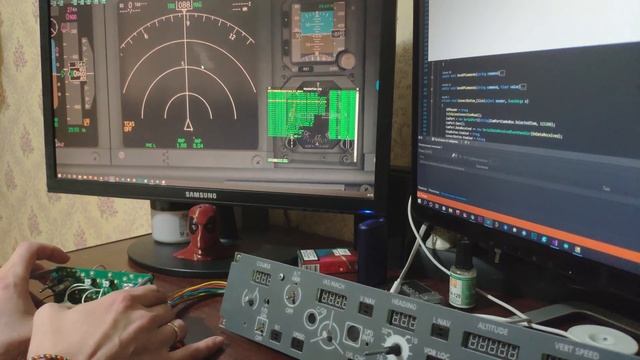 Обзор функционала панели EFIS для Boeing737