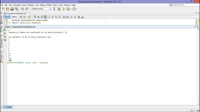 Recursividad en Java - Ejercicio 3 - Serie Fibonacci смотреть онлайн