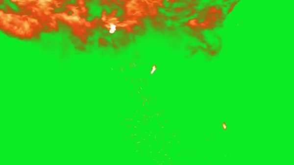 Explosion 10 - Green Screen Green Screen Chroma Key Effects AAE