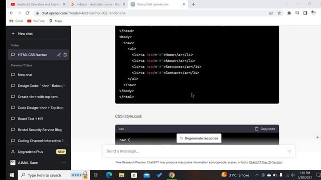 Relity of chat GPT | can we design full website | use of chat GPT смотреть онлайн
