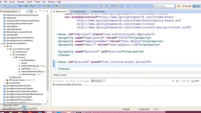 29.Beans Auto-Wiring byName смотреть онлайн