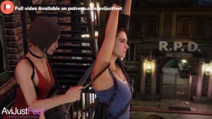 Jill Valentine tickling - Tickle by Ada Wong