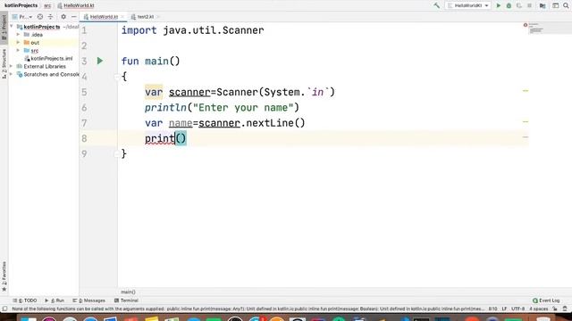 Kotlin takes input through Scanner class in hindi part -6 смотреть онлайн
