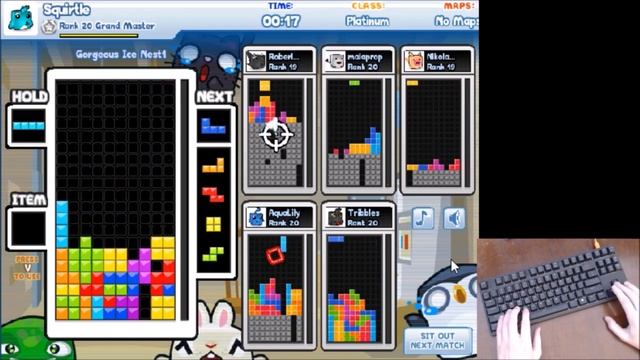 Tetris Friends Arena FFA Throwback смотреть онлайн