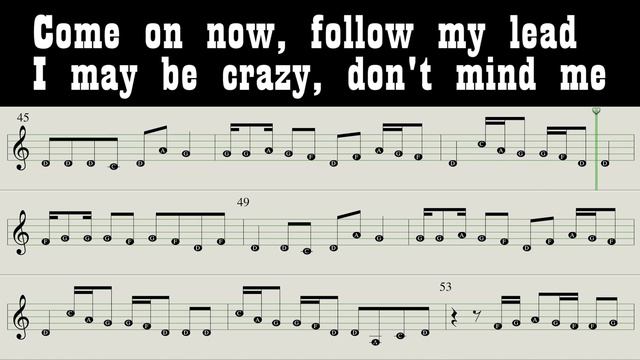 ED SHEERAN 🔊SHAPE OF YOU 🔥Bb TRUMPET 🎼 NOTES смотреть онлайн