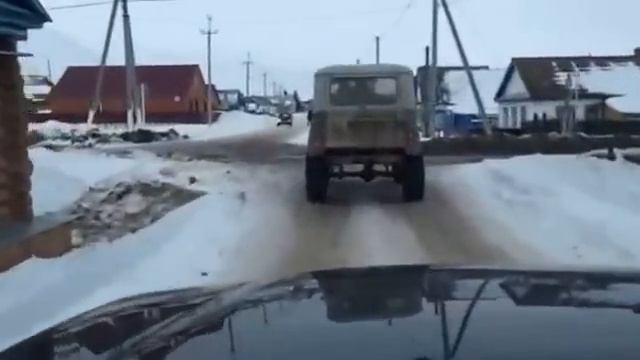 УАЗ V8 с мотором газ 53 на Фбел - 160 смотреть онлайн