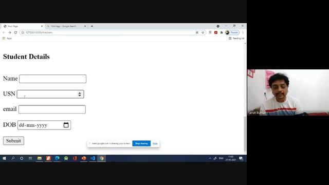 How to use Form tag, Input tags in HTML смотреть онлайн
