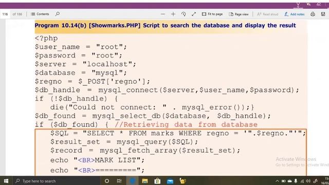 HOW TO CONNECT PHP TO DATA BASE//CRAETING TABLE USING PHP//UPDATING TABLE USING PHP//CHAPTER 10//CS смотреть онлайн