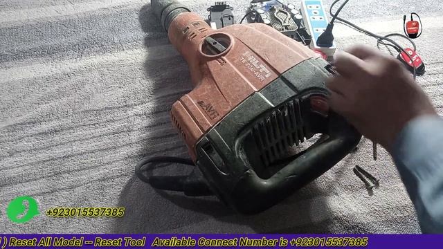 Hilti red Light Problem hilti Te 706 hammer red light off with IR device reset all model with SRT.. смотреть онлайн
