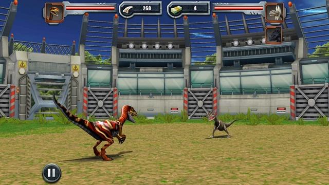 Jurassic Park Builder | The Dinosaur Battle Arena! смотреть онлайн